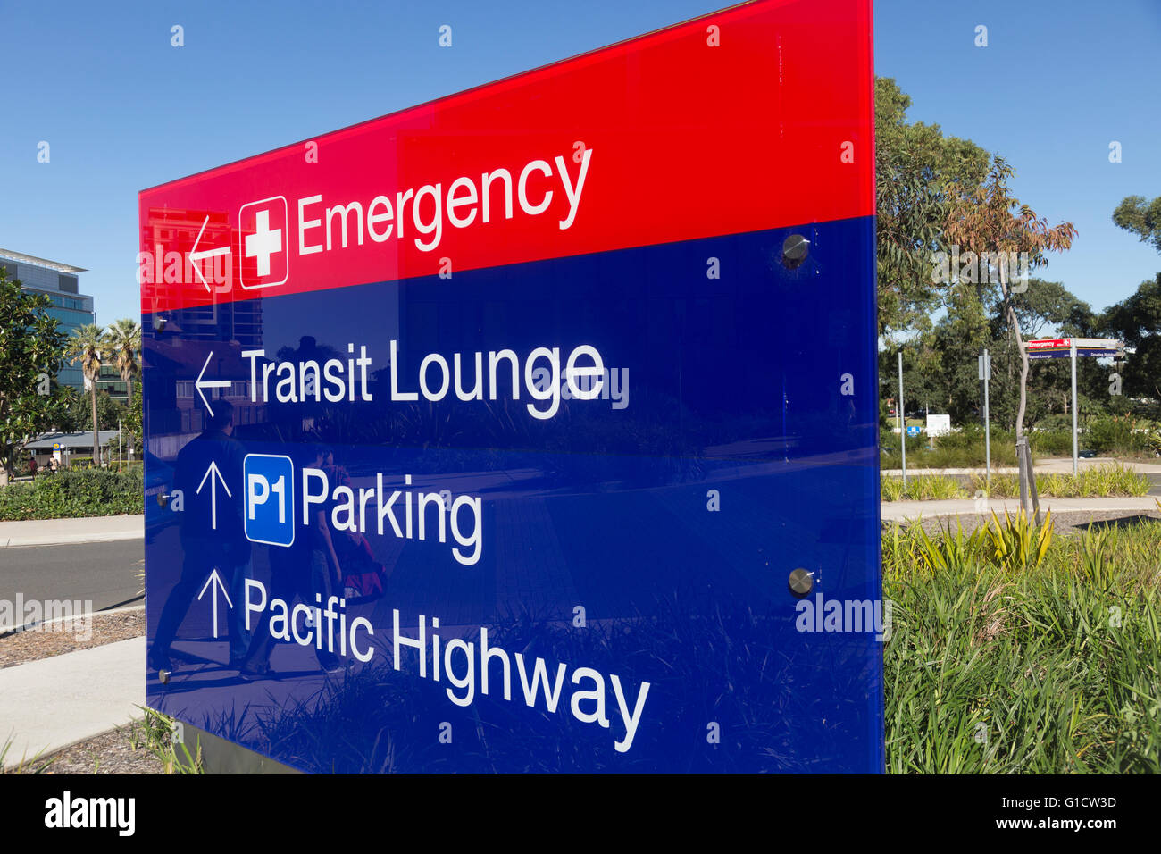 Sydney's Royal North Shore hospital in St Leonards, new south wales,australia Stock Photo