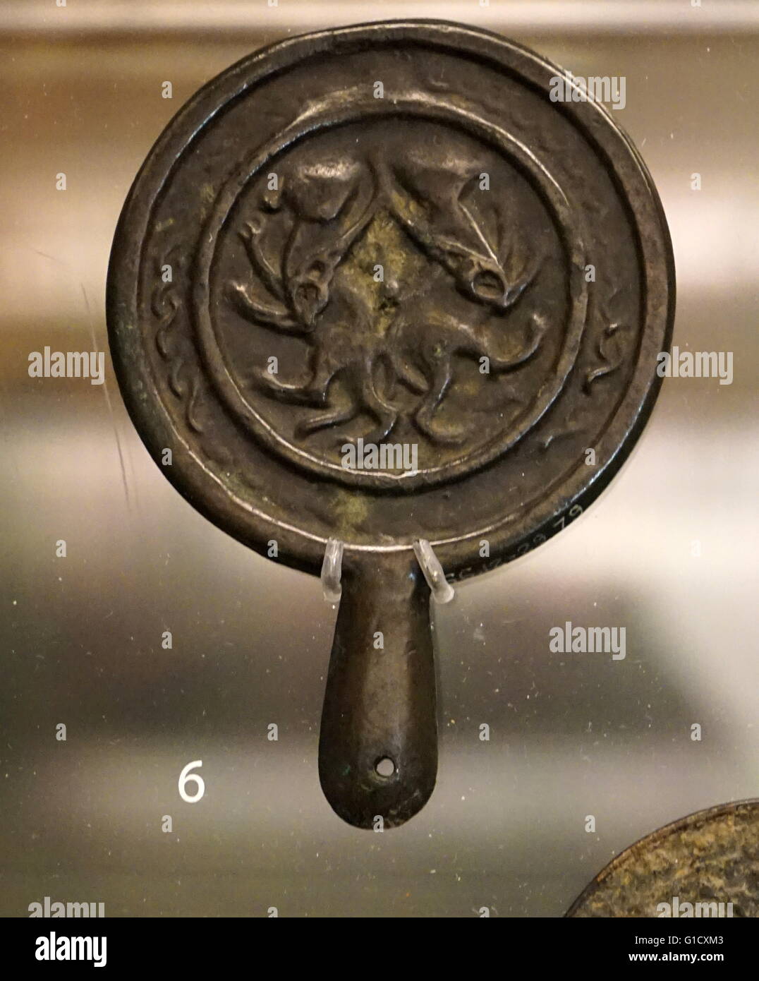 Medieval mirrors from the Eastern Islamic world, made from cast copper