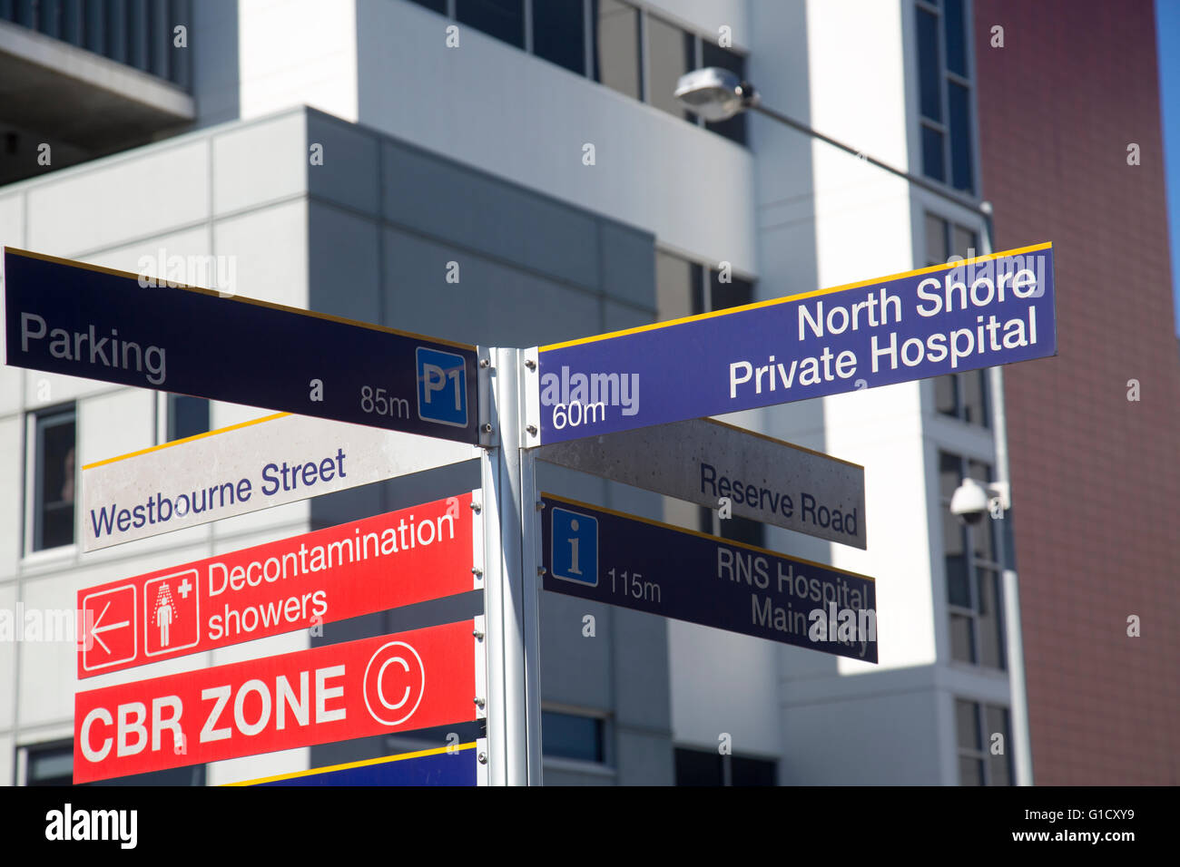 Sydney's Royal North Shore hospital in St Leonards, new south wales,australia Stock Photo