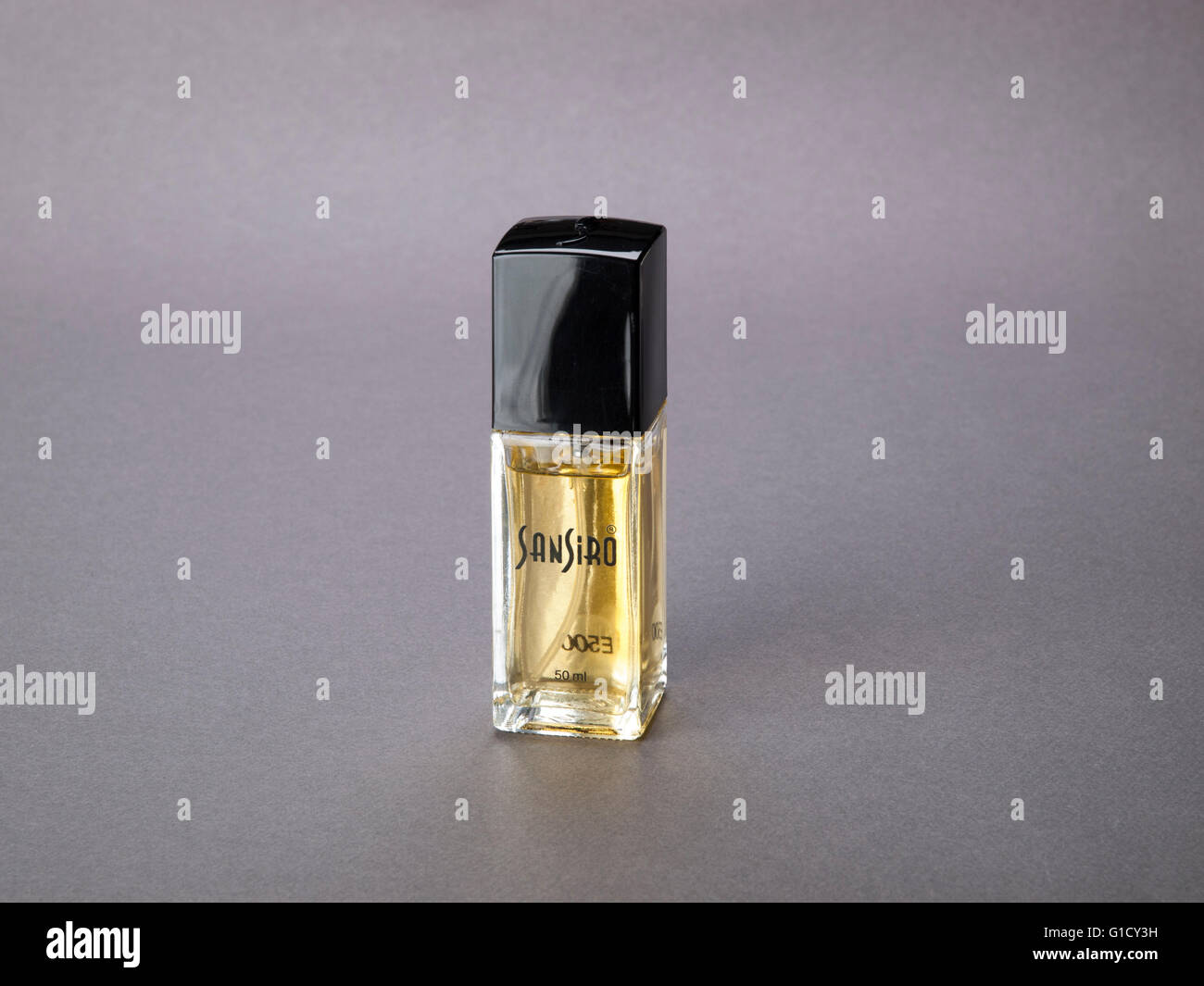Bottle of Sansiro perfume Stock Photo - Alamy