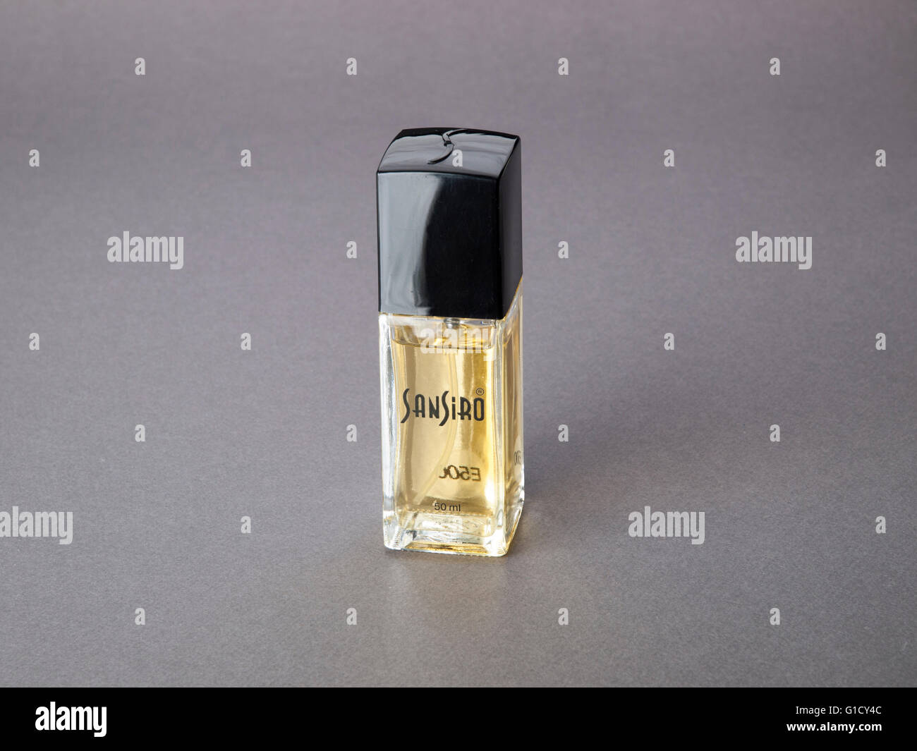 Bottle of Sansiro perfume Stock Photo - Alamy