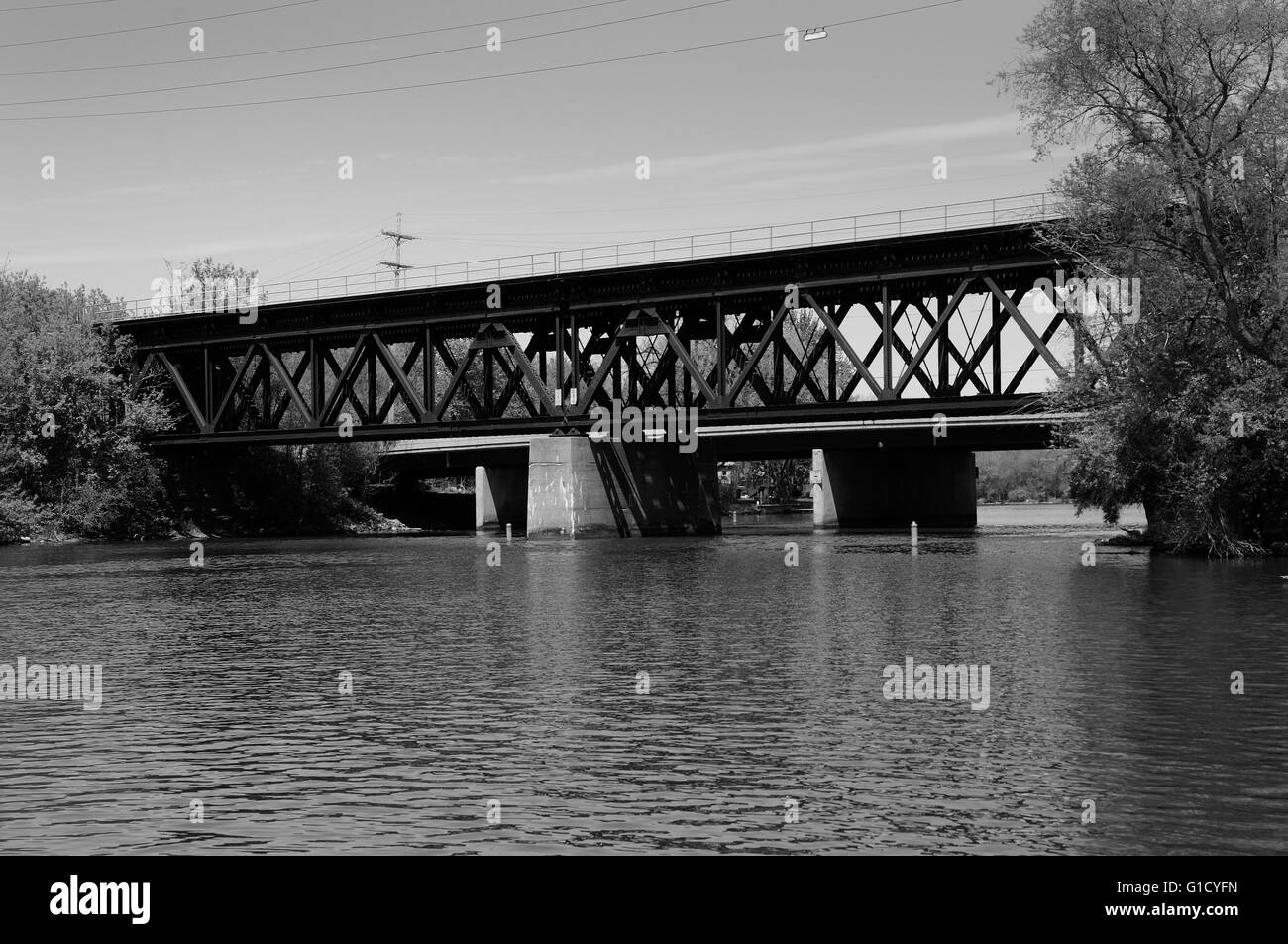 Railroad trestle bridge hi-res stock photography and images - Alamy