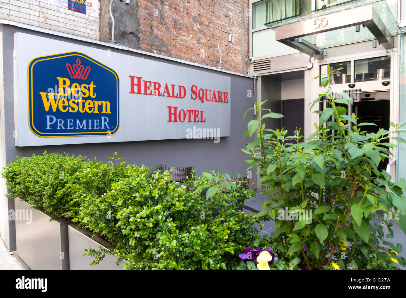 Best Western Premier Herald Square Hotel, NYC Stock Photo
