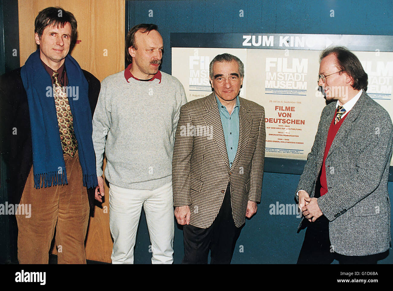 Rost, Andreas (Kulturreferent) / Gerhard Ullmann (Filmmuseum) / Martin Scorsese / Robert Fischer-Ettel| Stock Photo