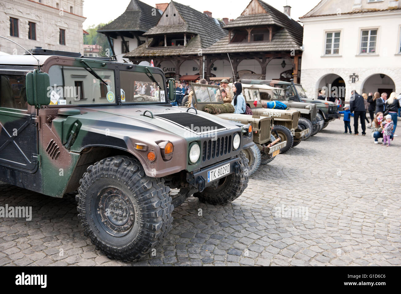 Wwii Rally Willys in line at Rally VI military vehicles from World War II in ...