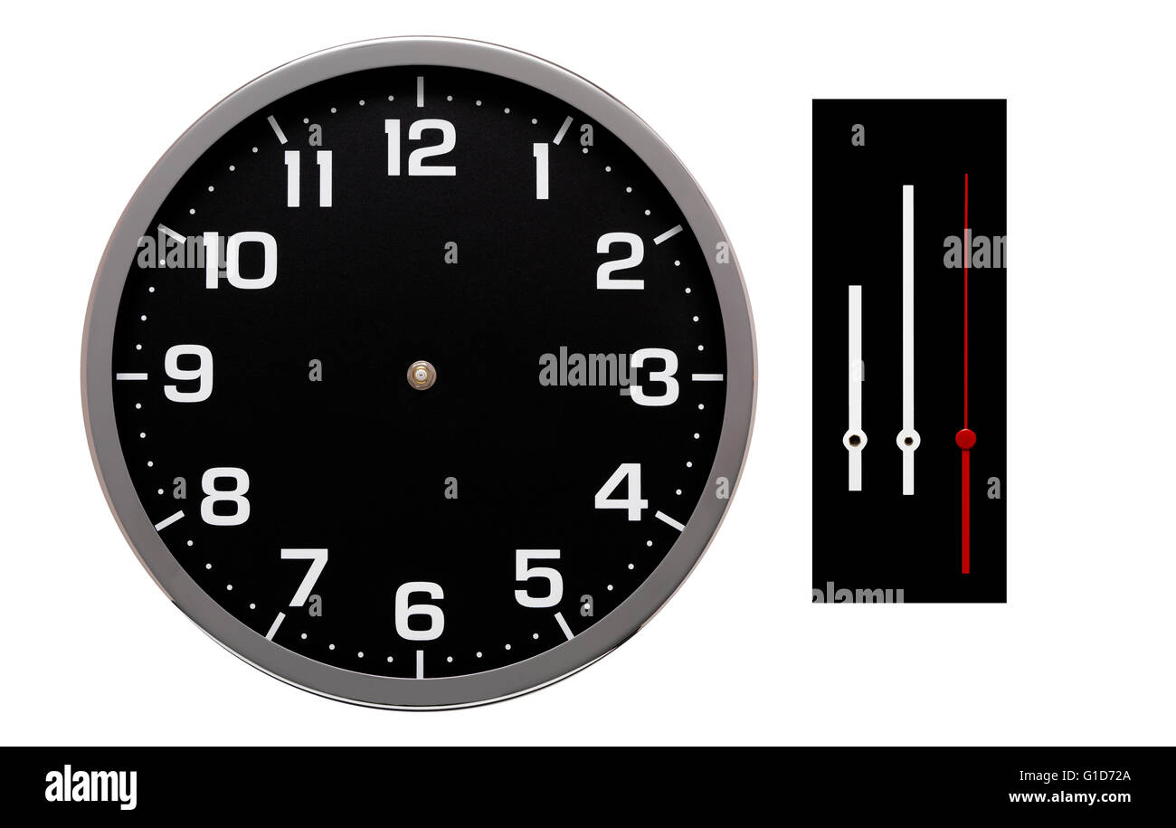 Clock face hour minute hands hires stock photography and images Alamy