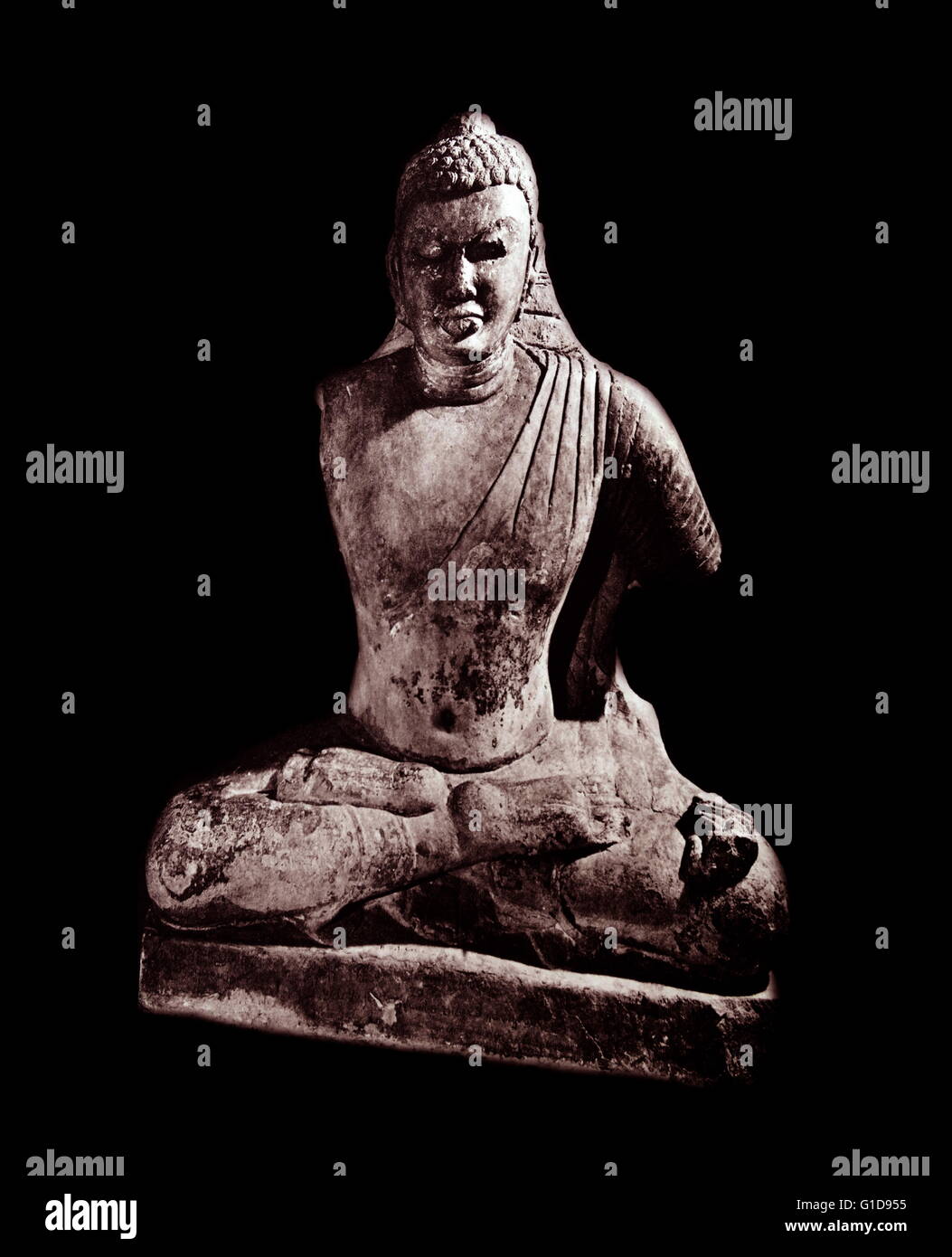 Buddha Bodhgaya, Bihar, India. 4th century Stock Photo