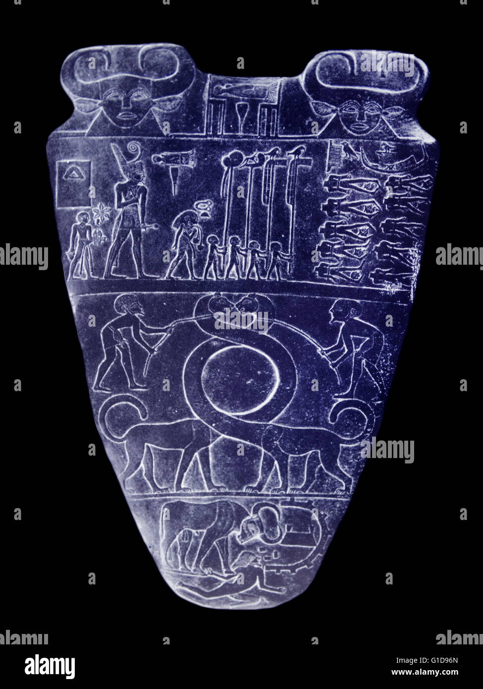 Narmer palette palette hires stock photography and images Alamy