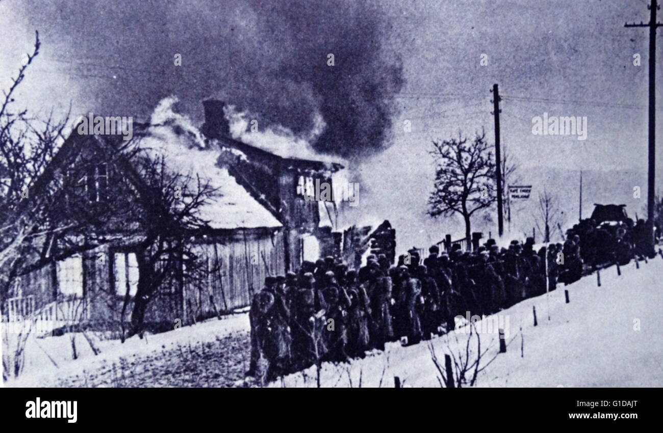 German army invades Norway during World war two 1940 Stock Photo