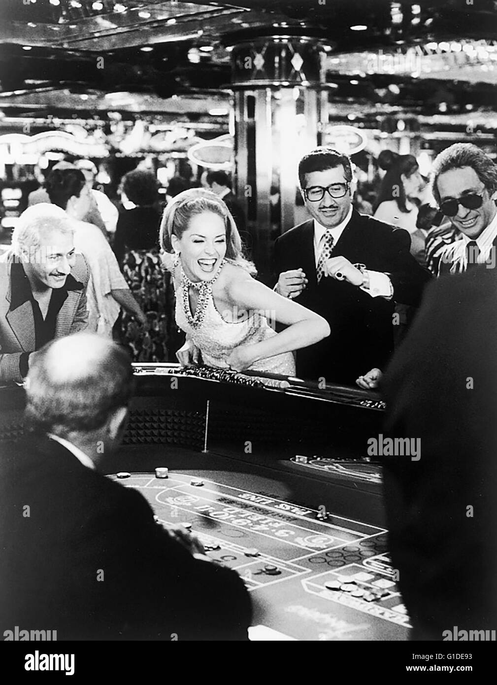 Casino movie sharon stone Black and White Stock Photos & Images - Alamy