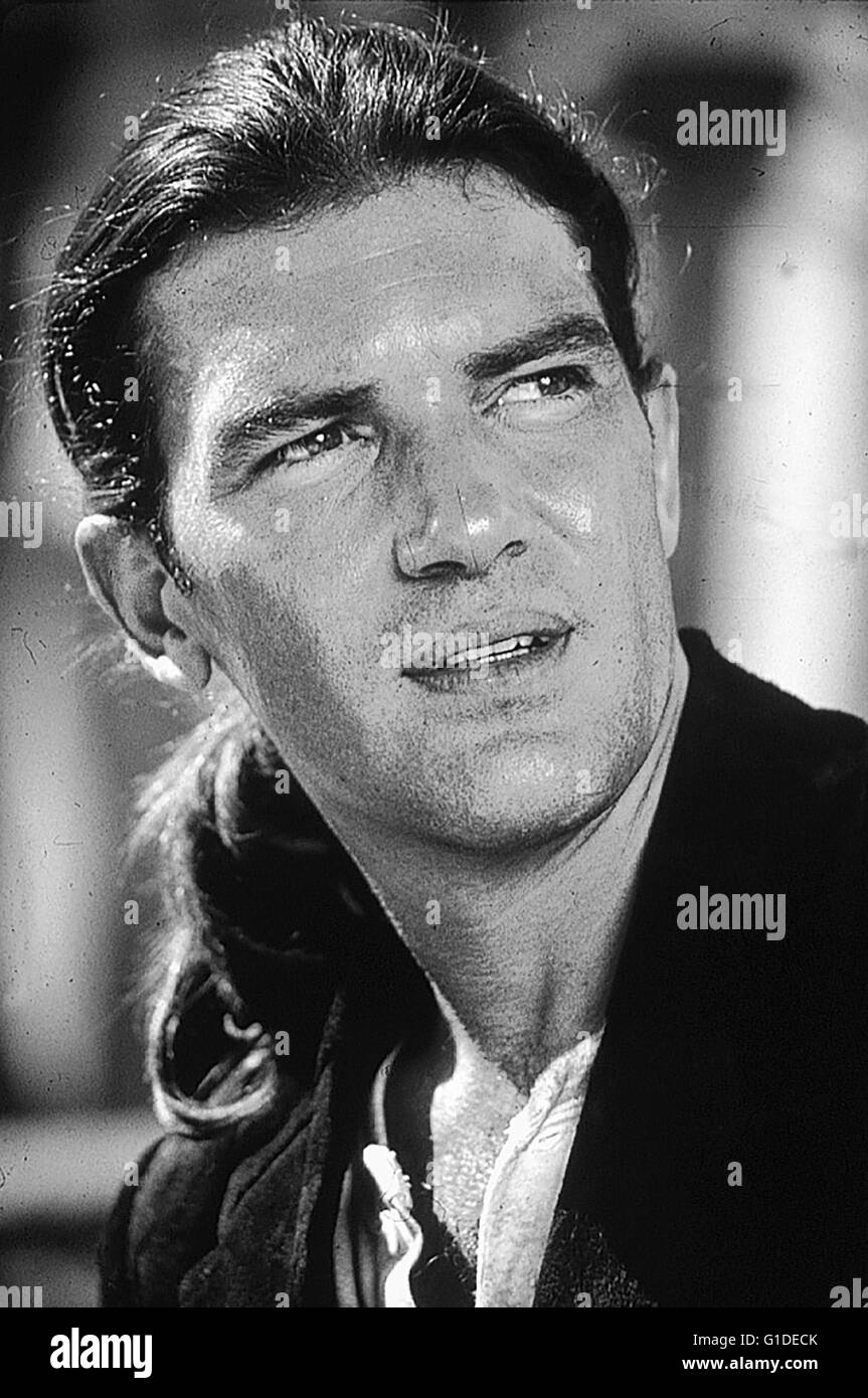 Antonio Banderas on the set of Desperado