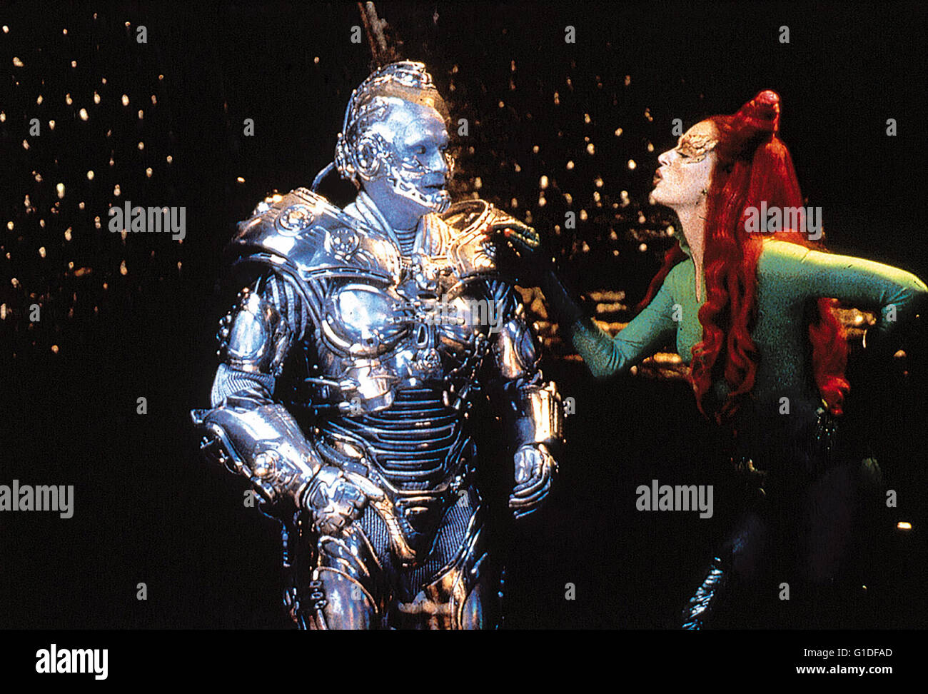 Batman & Robin / Arnold Schwarzenegger / Uma Thurman, Stock Photo