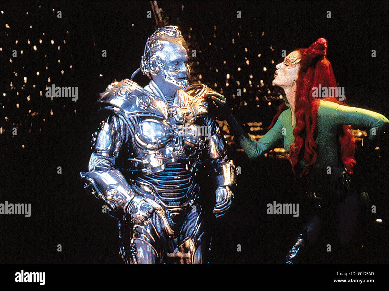 Uma Thurman Arnold Schwarzenegger Batman High Resolution Stock Photography And Images Alamy