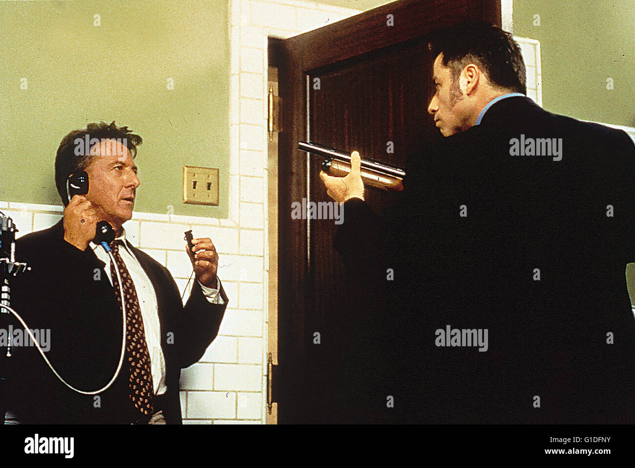 Mad City / Dustin Hoffman / John Travolta, Stock Photo