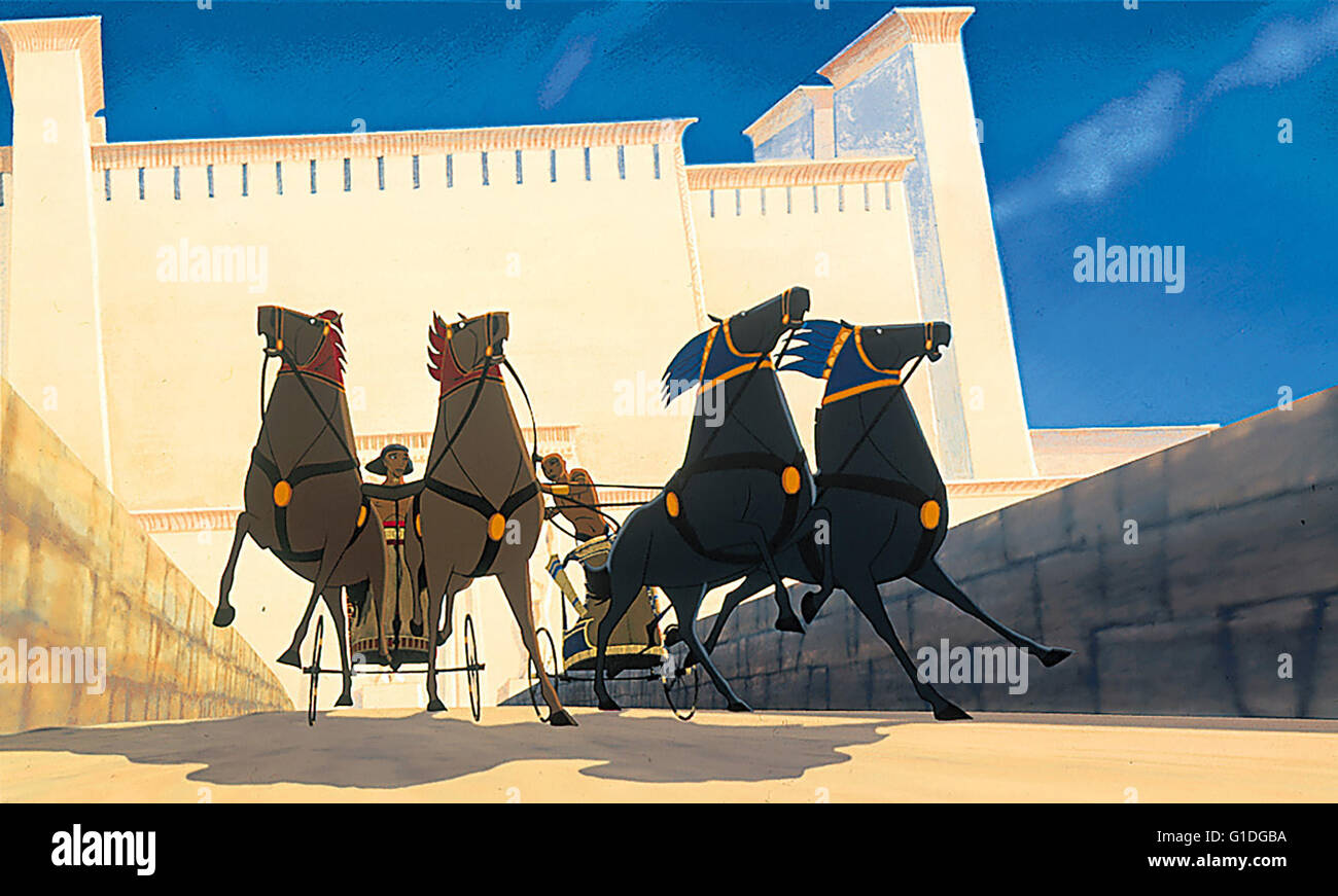 Prinz von Ägypten, Der / Zeichentrickfiguren, Stock Photo