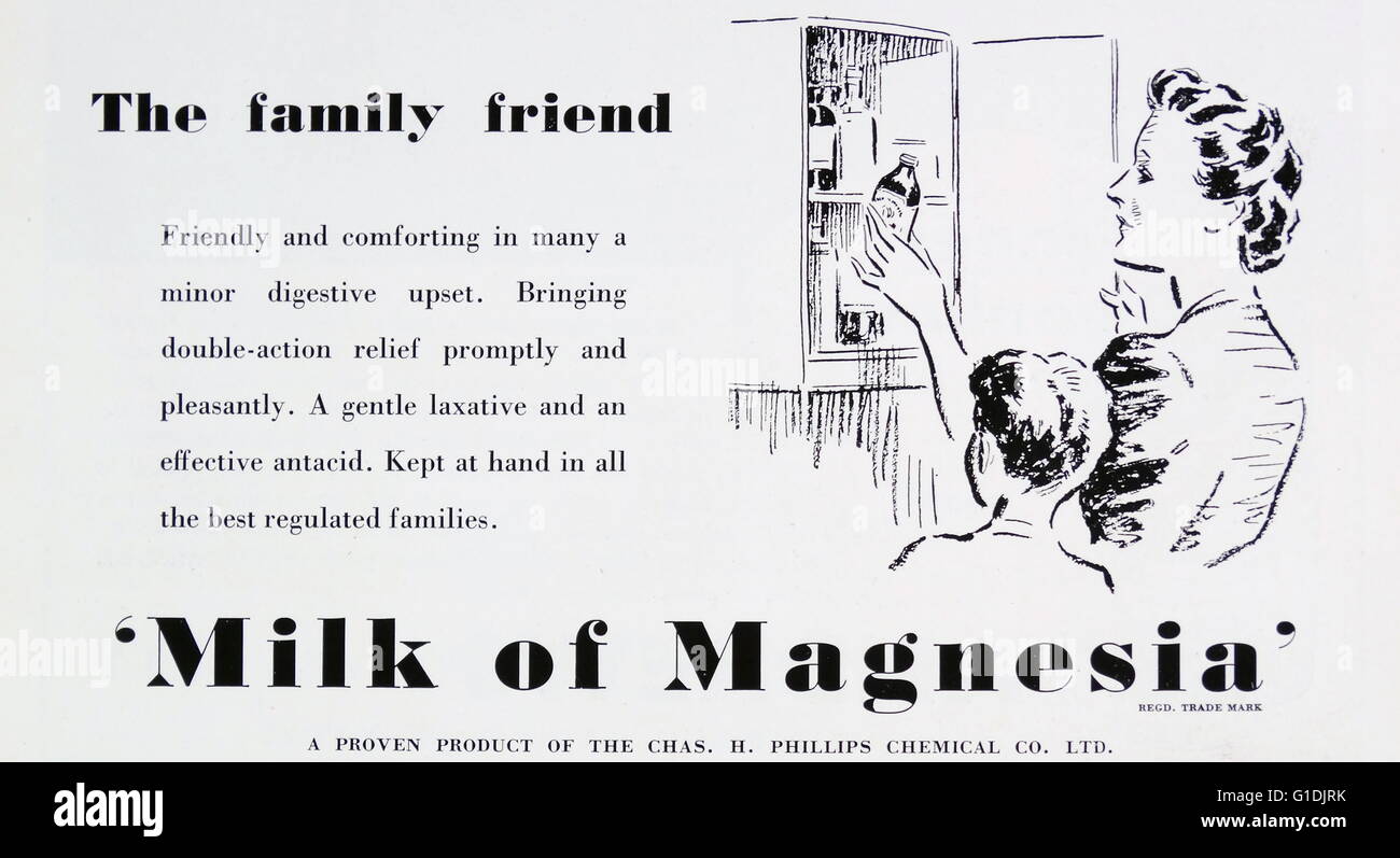 Magnesia milk stomach hires stock photography and images Alamy
