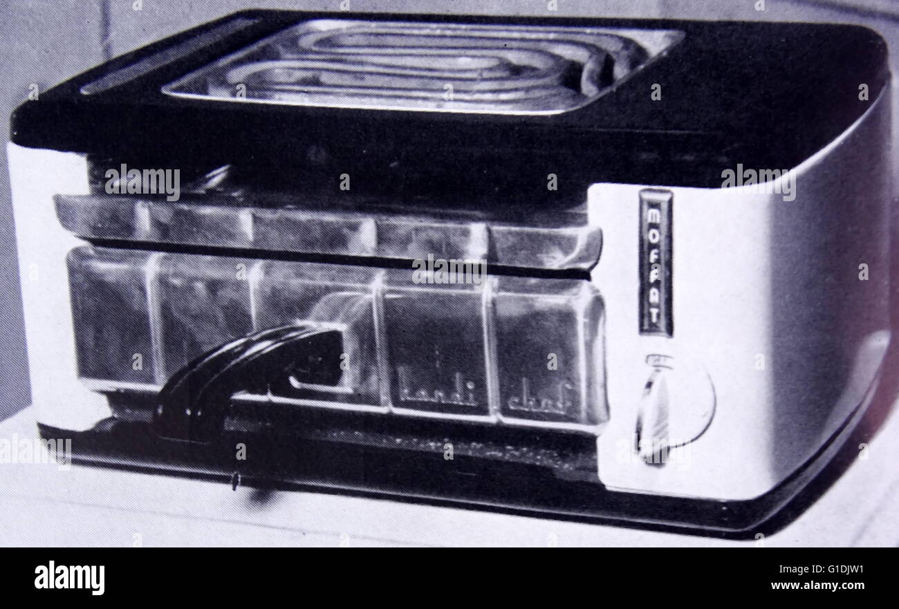 Moffat handi-chef breakfast cooker for both grilling and frying. British, dated 1950. Stock Photo
