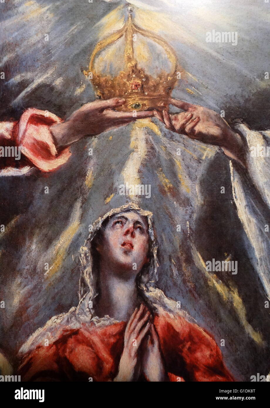 Coronation of mary painting hi-res stock photography and images - Alamy