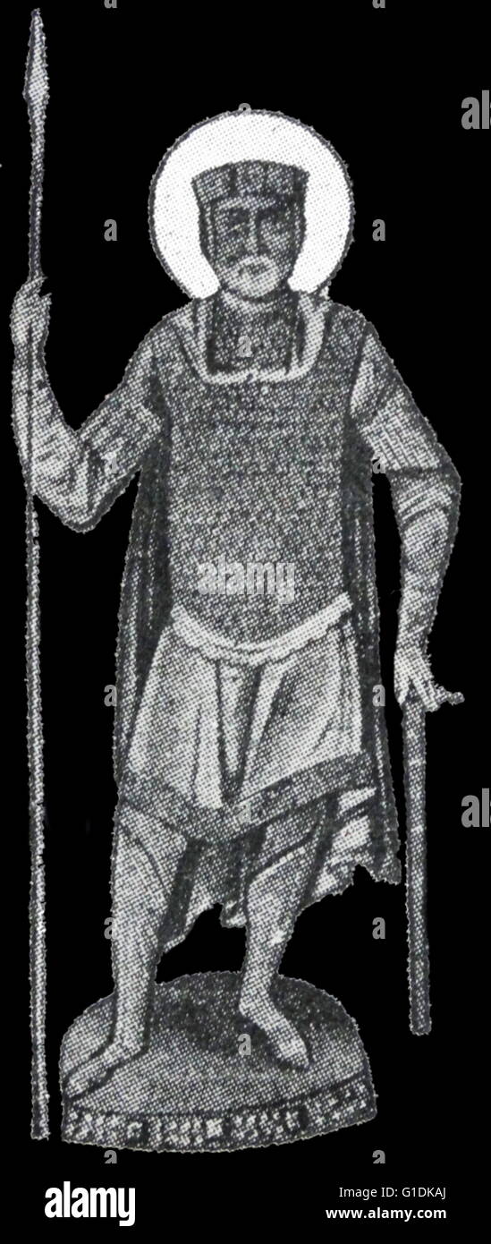 Illustration of Basil II (9581025) a Byzantine Emperor from the