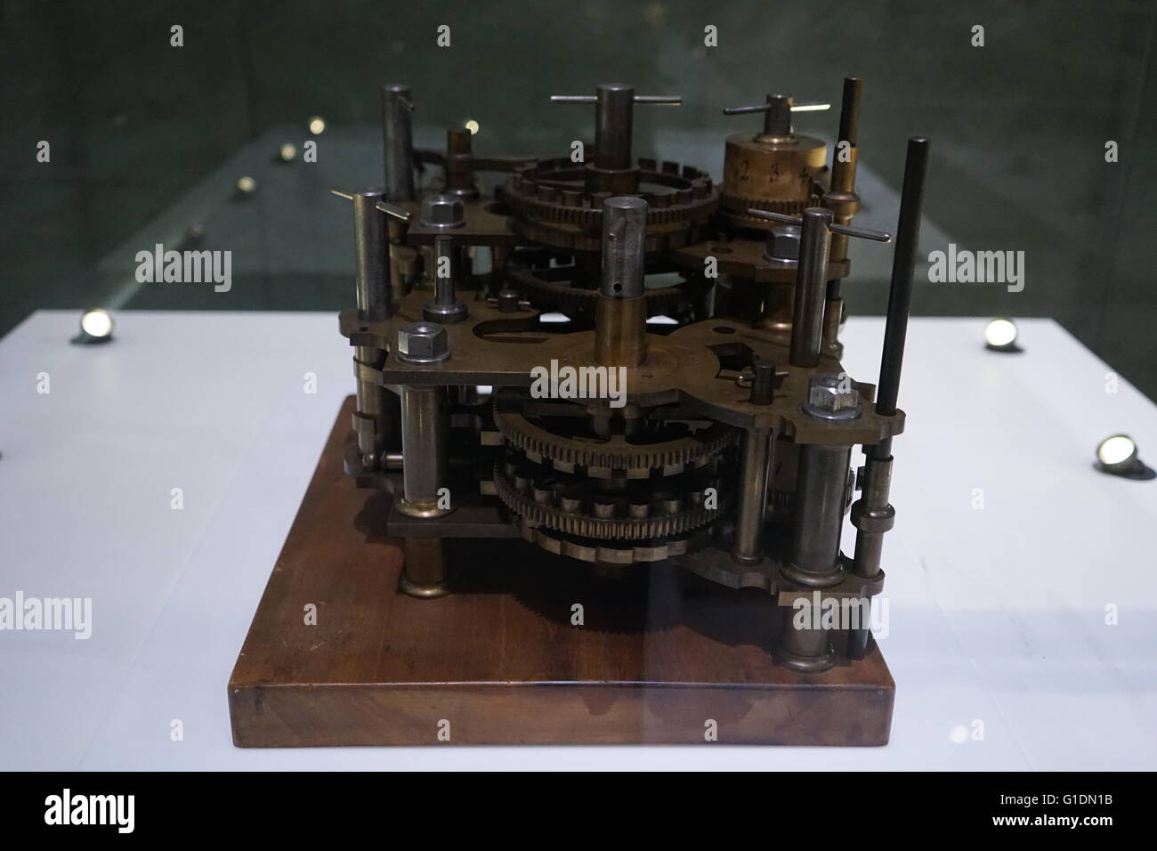 The Babbage Engine By Charles Babbage Computer Pioneer And Designer Dated Th