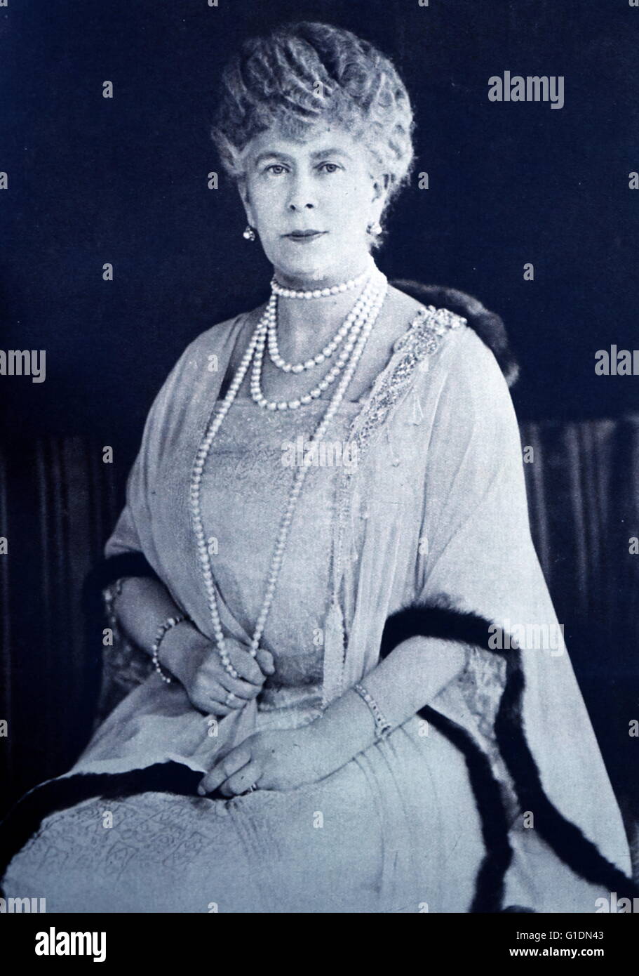 Photographic portrait of Queen Mary of Great Britain(18441925) Queen