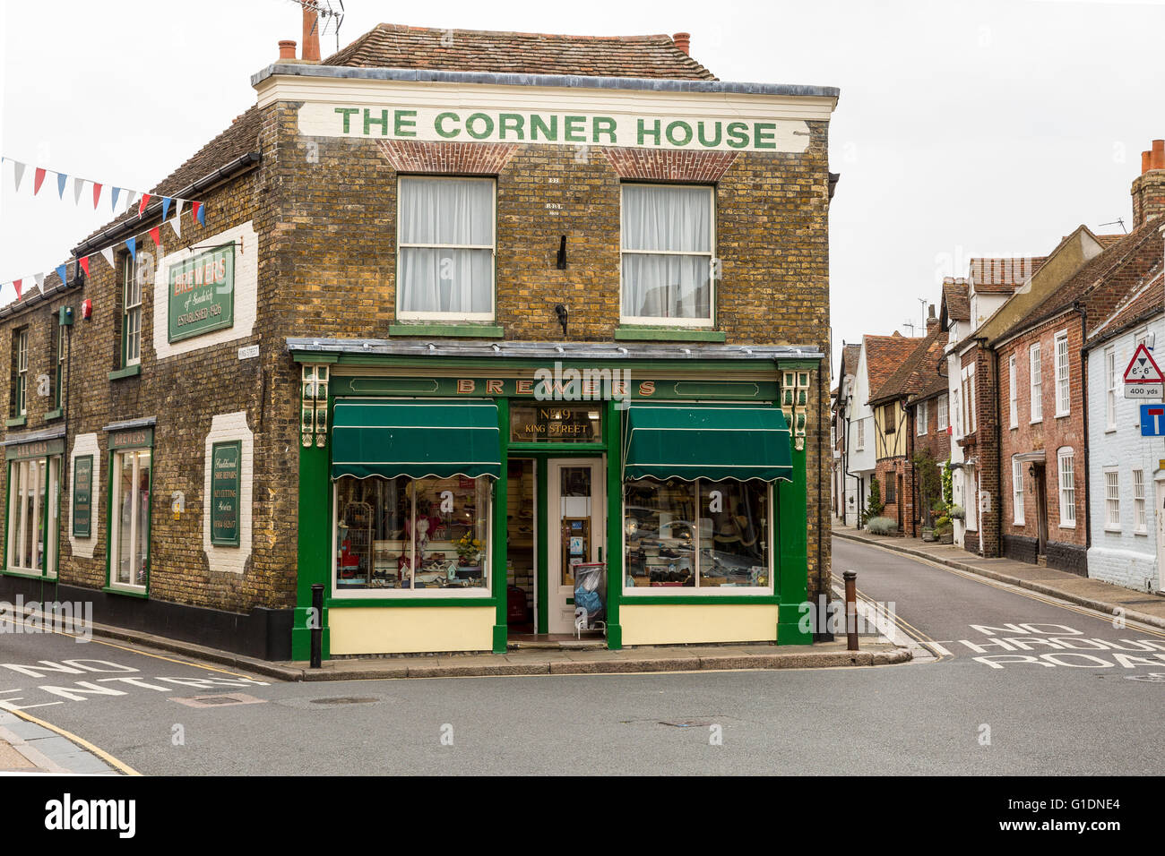 The Corner House, Sandwich, Kent, UK Stock Photo Alamy