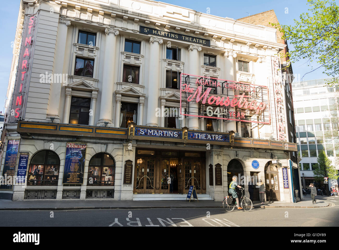 The Mousetrap at St. Martin's Theatre in London's West End Stock Photo ...