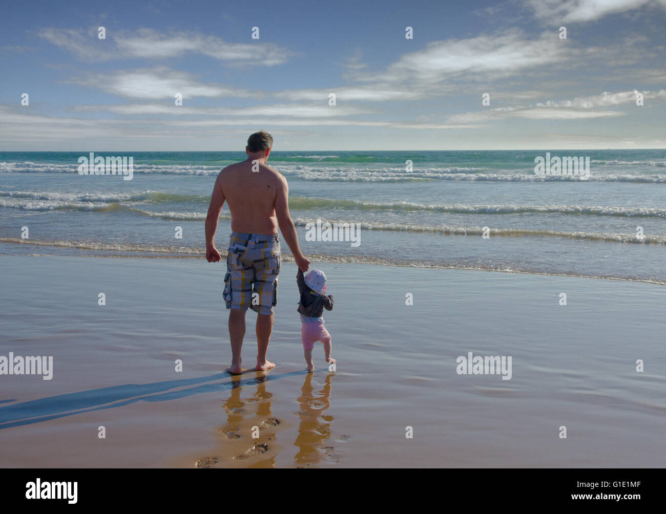 Baby touch hi-res stock photography and images - Alamy