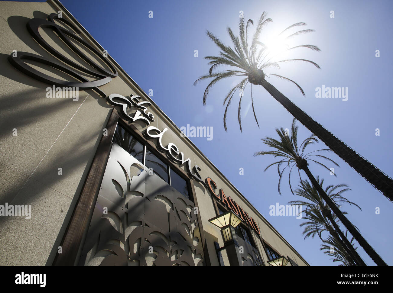 Los Angeles, California, USA. 18th Apr, 2016. The Gardens Casino in Hawaiian Gardens.(Photo by Ringo Chiu/PHOTOFORMULA.com).Usage Notes: This content is intended for editorial use only. For other uses, additional clearances may be required. © Ringo Chiu/ZUMA Wire/Alamy Live News Stock Photo