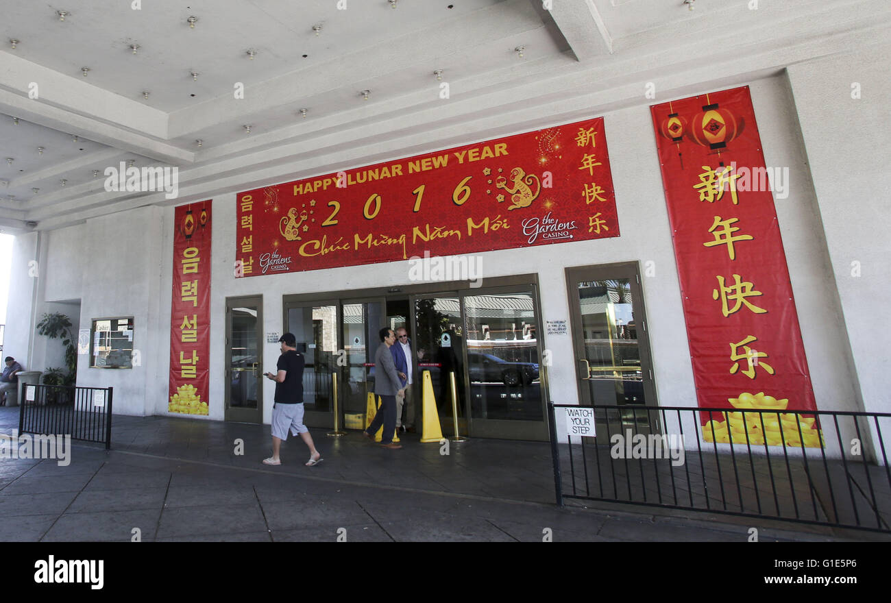 Los Angeles, California, USA. 18th Apr, 2016. The Gardens Casino in Hawaiian Gardens.(Photo by Ringo Chiu/PHOTOFORMULA.com).Usage Notes: This content is intended for editorial use only. For other uses, additional clearances may be required. © Ringo Chiu/ZUMA Wire/Alamy Live News Stock Photo