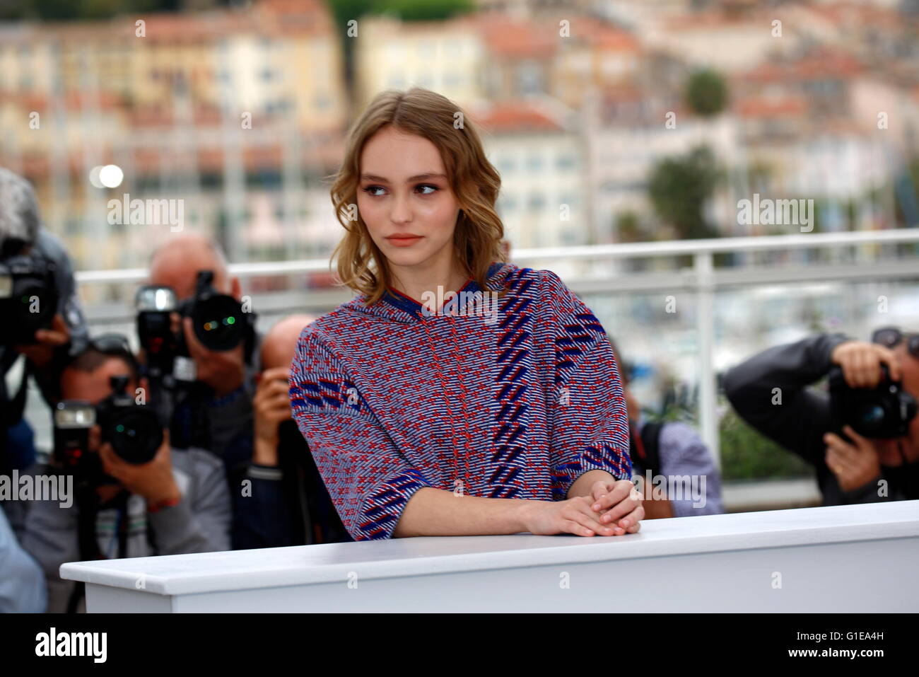 Cannes, France. 13th May, 2016. Actress Lily-Rose Depp attends the ...