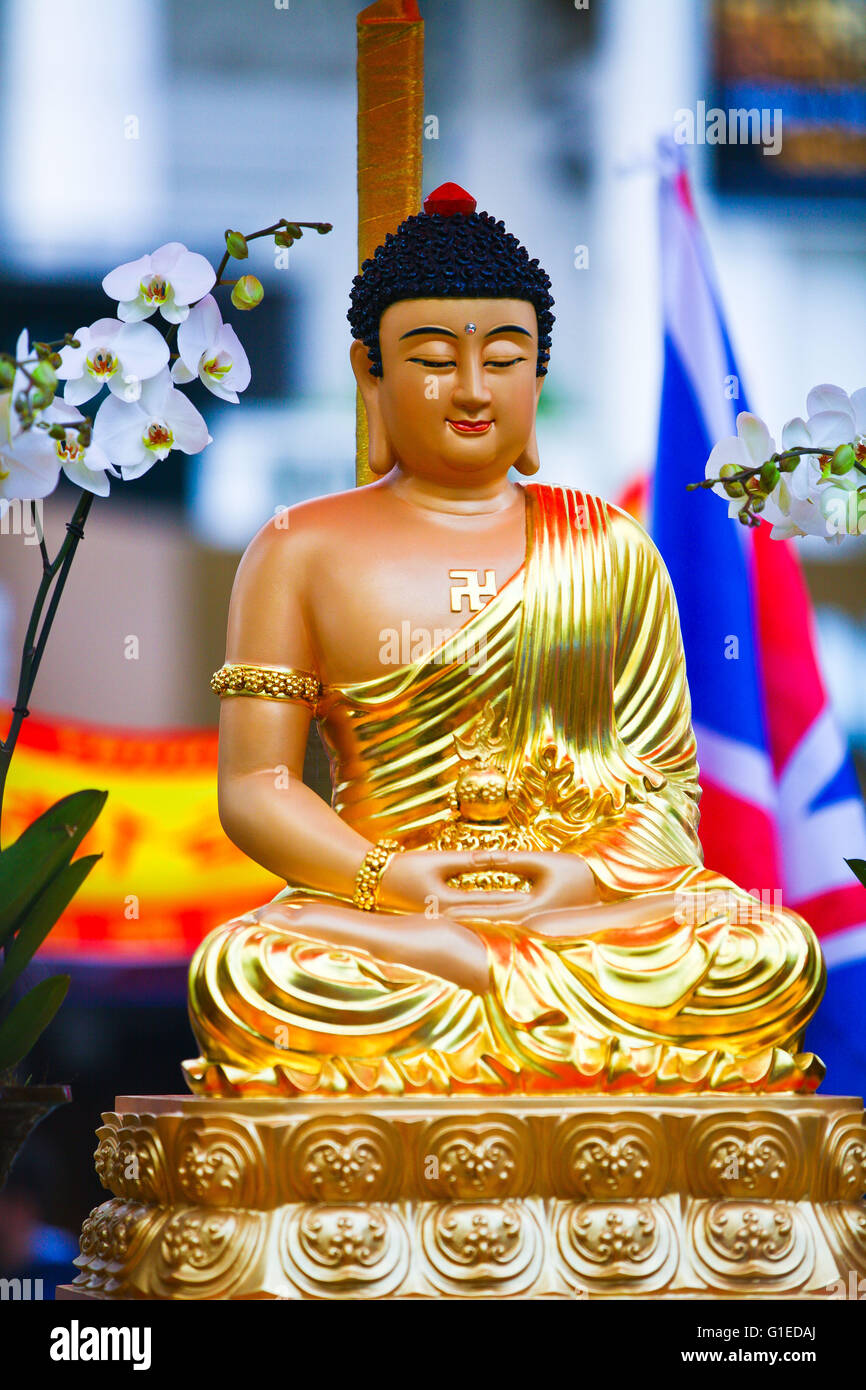 Buddha birthday celebrations london hi res stock photography and images Alamy
