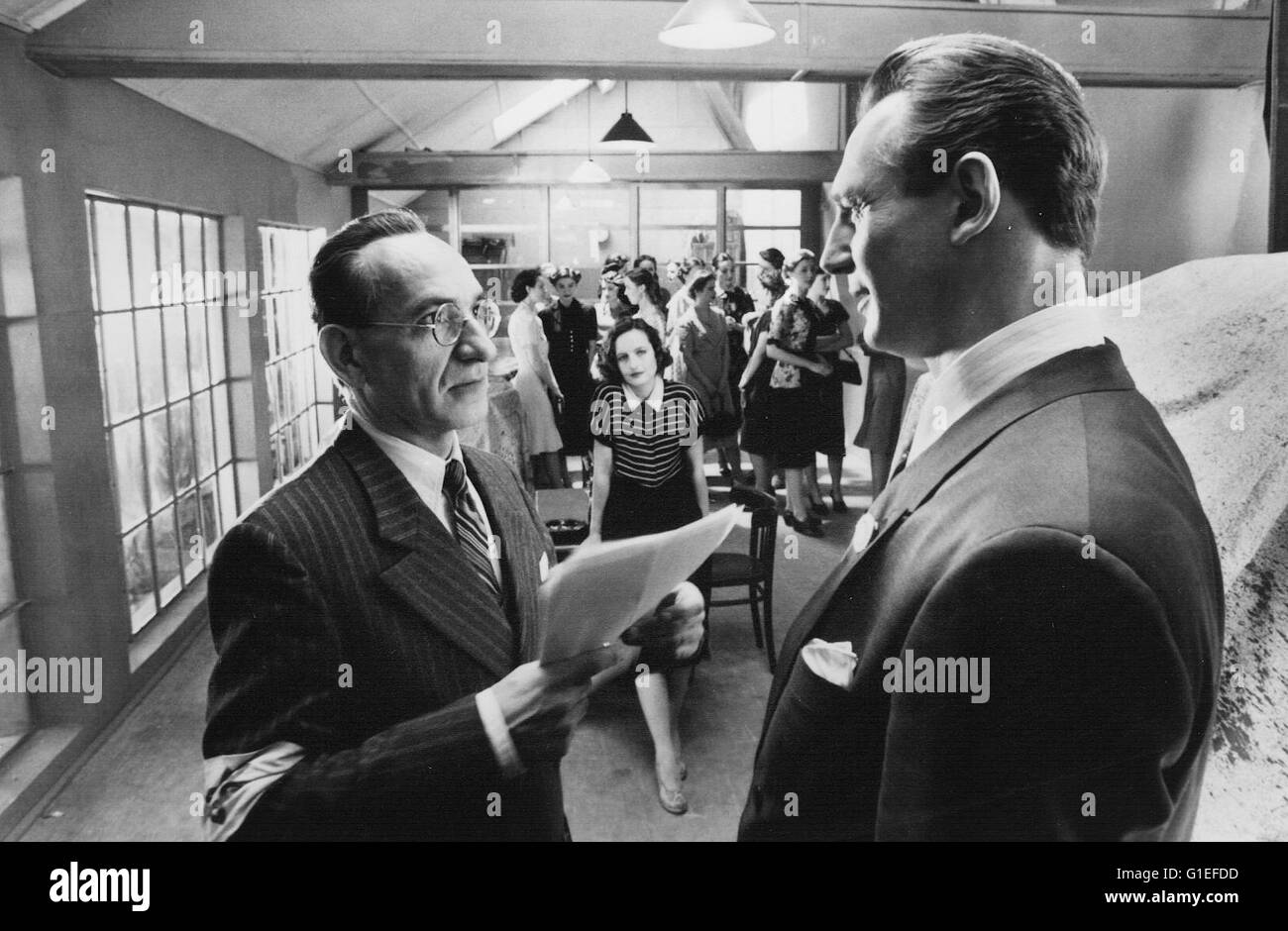 Schindlers Liste / Liam Neeson / Ben Kingsley Stock Photo Alamy