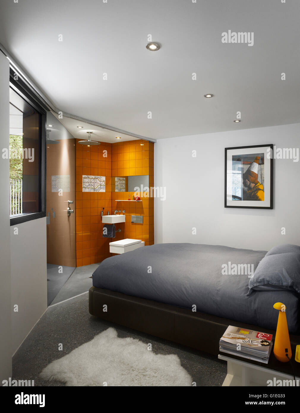 Wimbledon Village House London Modern Bedroom With Open