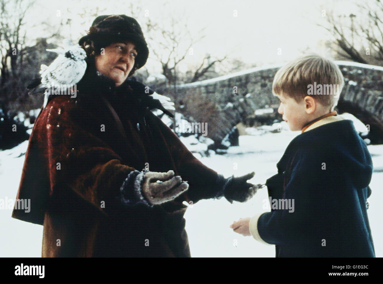 Kevin Allein in New York / Macaulay Culkin / Brenda Fricker Stock