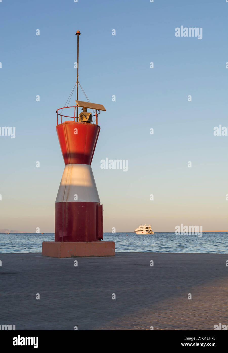 Little Red Lighthouse Stock Photo