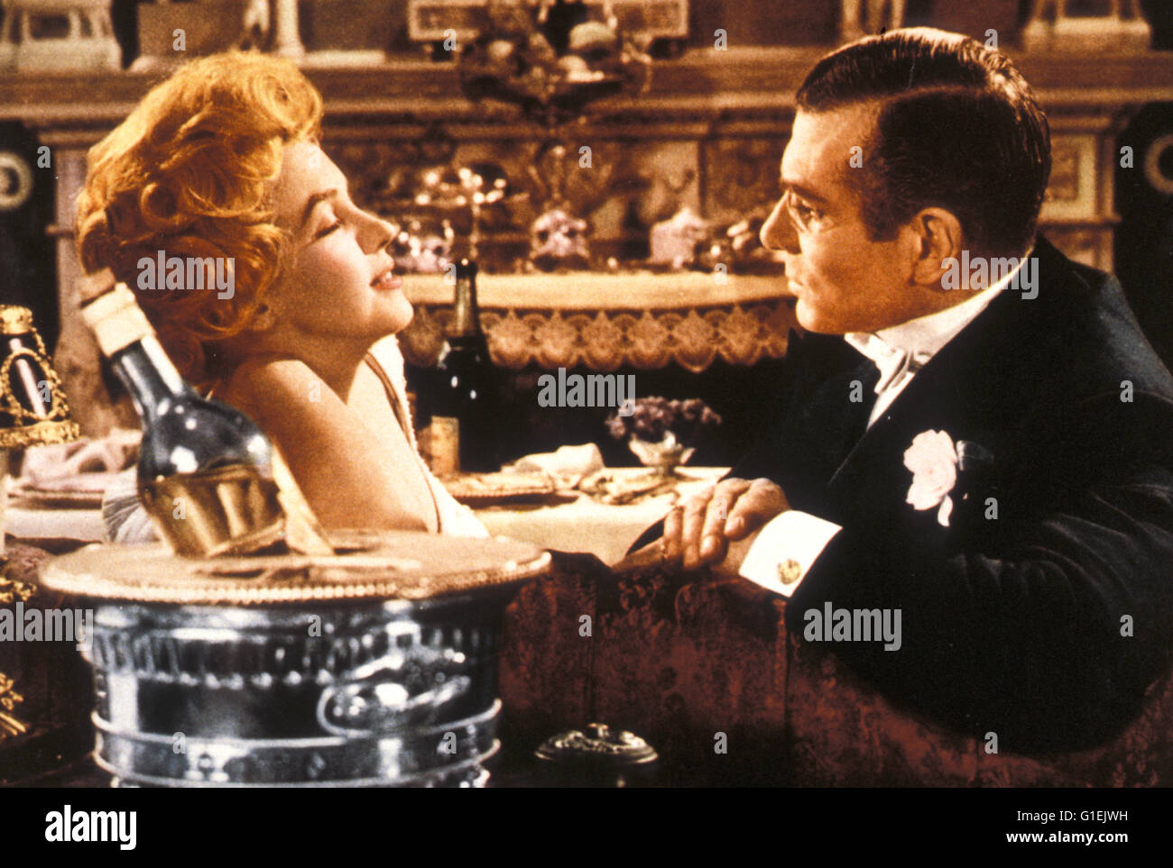 Prinz und die Tänzerin, Der / Marilyn Monroe / Laurence Olivier, Stock Photo