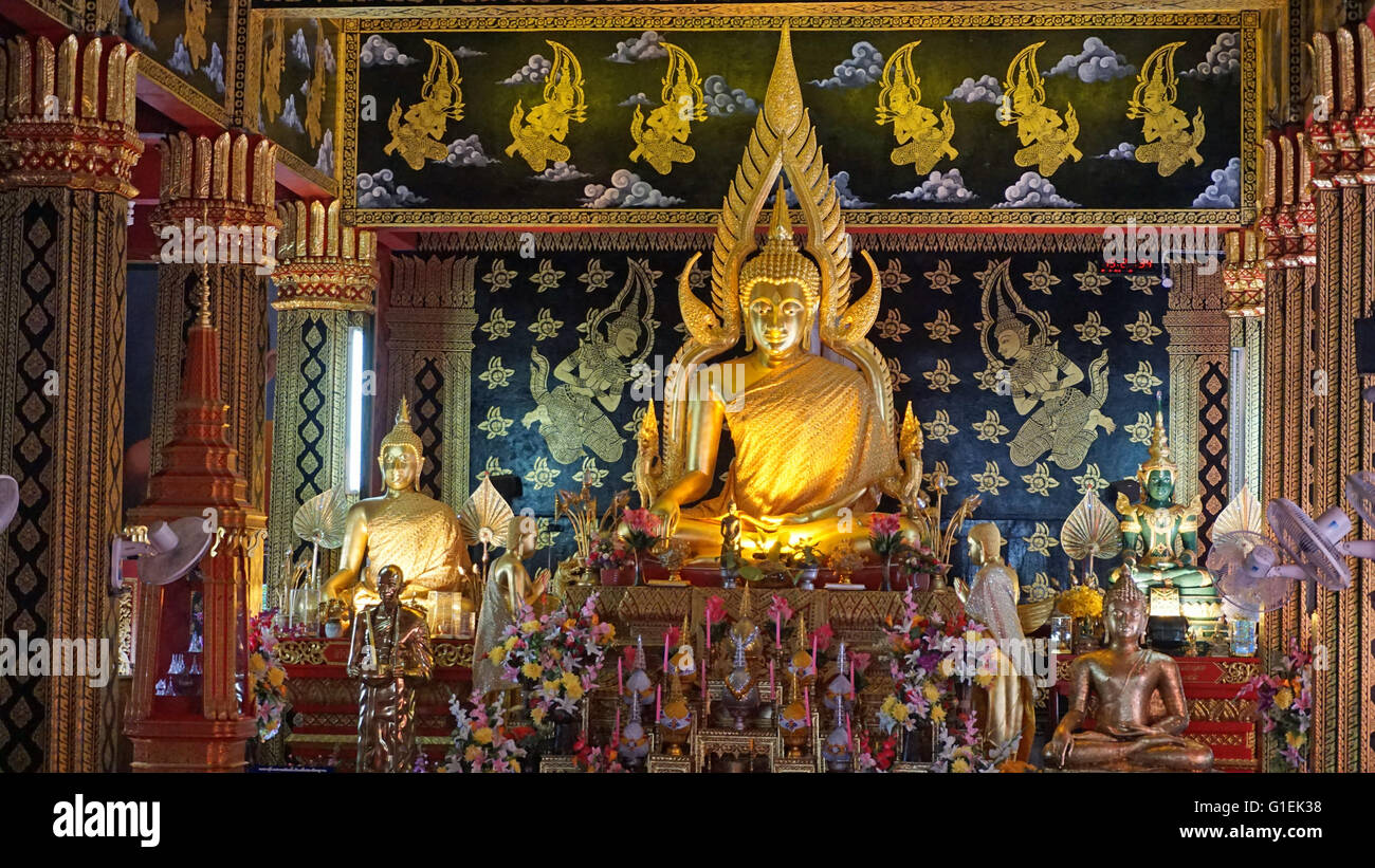 Thai buddha temple hi-res stock photography and images - Alamy