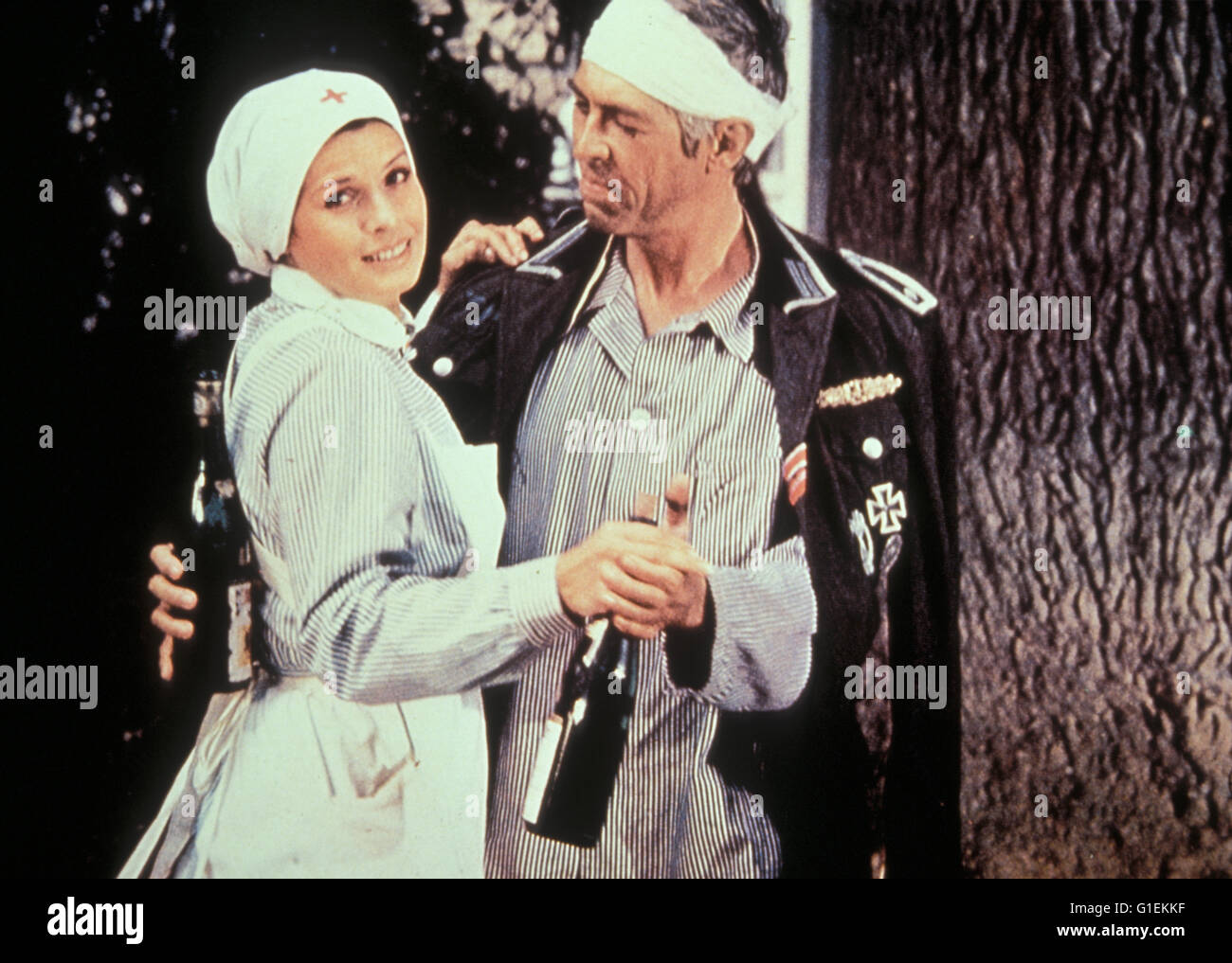 Steiner Das Eiserne Kreuz / Senta Berger / James Coburn Stock Photo Alamy