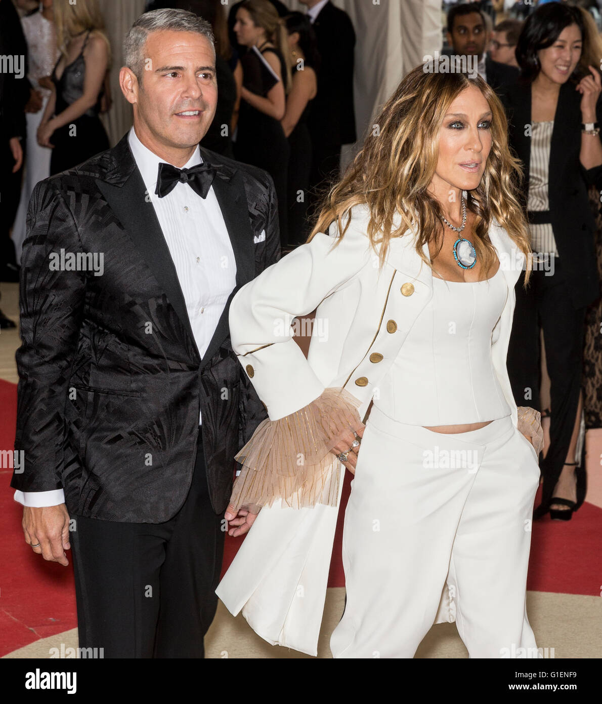 Sarah jessica parker andy cohen hi-res stock photography and images - Alamy