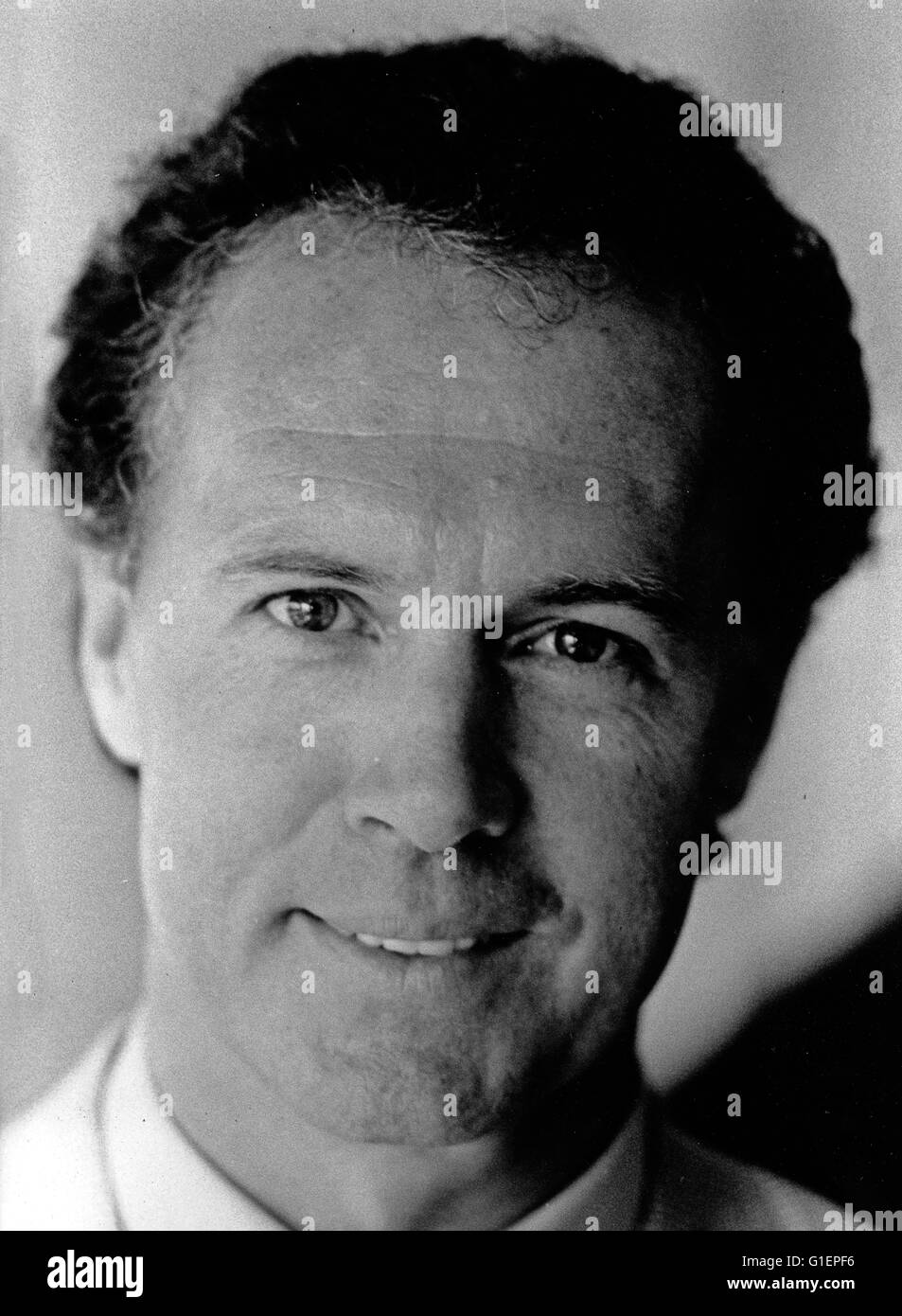 Der deutsche Fußballspieler und Manager Franz Beckenbauer, Deutschland 1980er Jahre. German football player and manager Franz Beckenbauer, Germany 1980s. Stock Photo