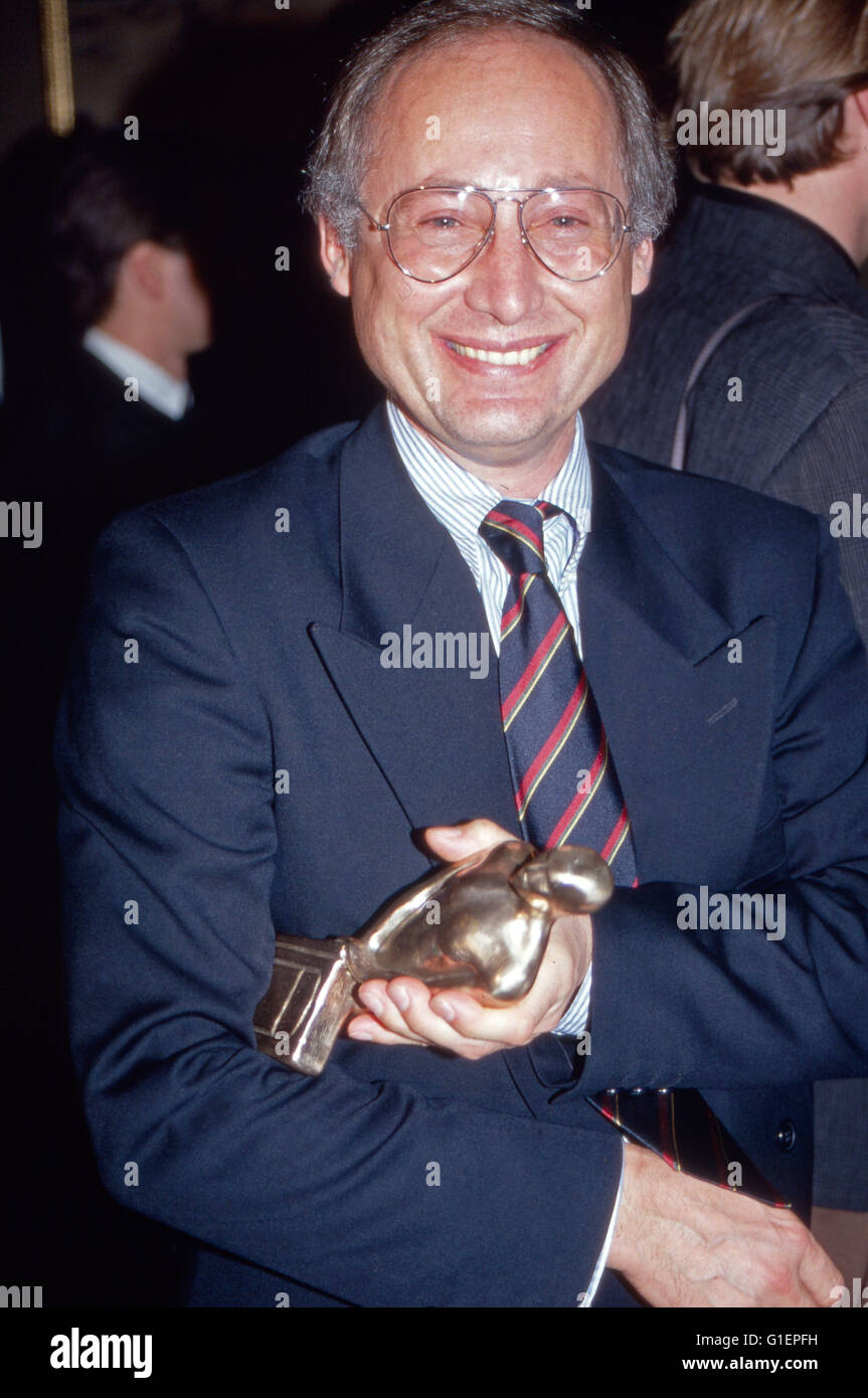 Der deutsche Journalist Stefan Aust, Deutschand 1990er Jahre. German journalist Stefan Aust, Germany 1990s. Stock Photo