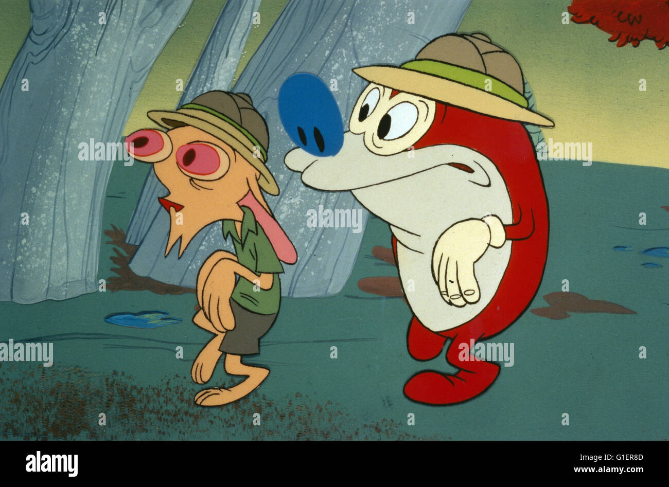 The Ren & Stimpy Show, Zeichentrickserie, USA 1991 Stock Photo