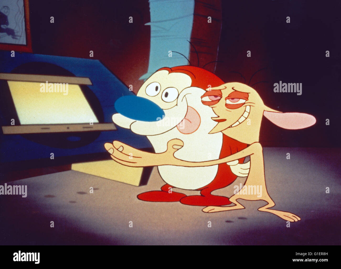 The Ren & Stimpy Show, Zeichentrickserie, USA 1991 Stock Photo