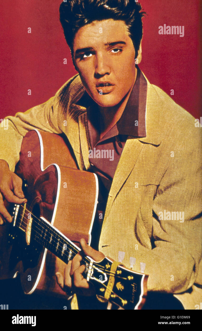 Elvis Presley 1950s Hi res Stock Photography And Images Alamy