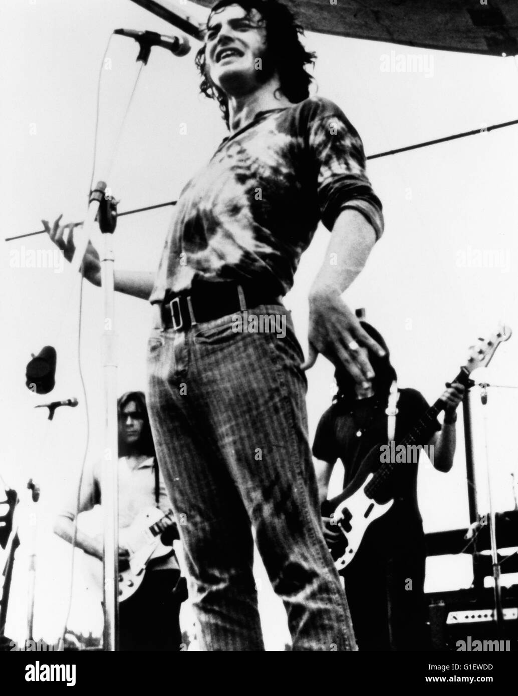 Sänger Joe Cocker beim Woodstock Festival, USA 1960er Jahre. Singer Joe  Cocker performing at the Woodstock festival, USA 1960s Stock Photo - Alamy