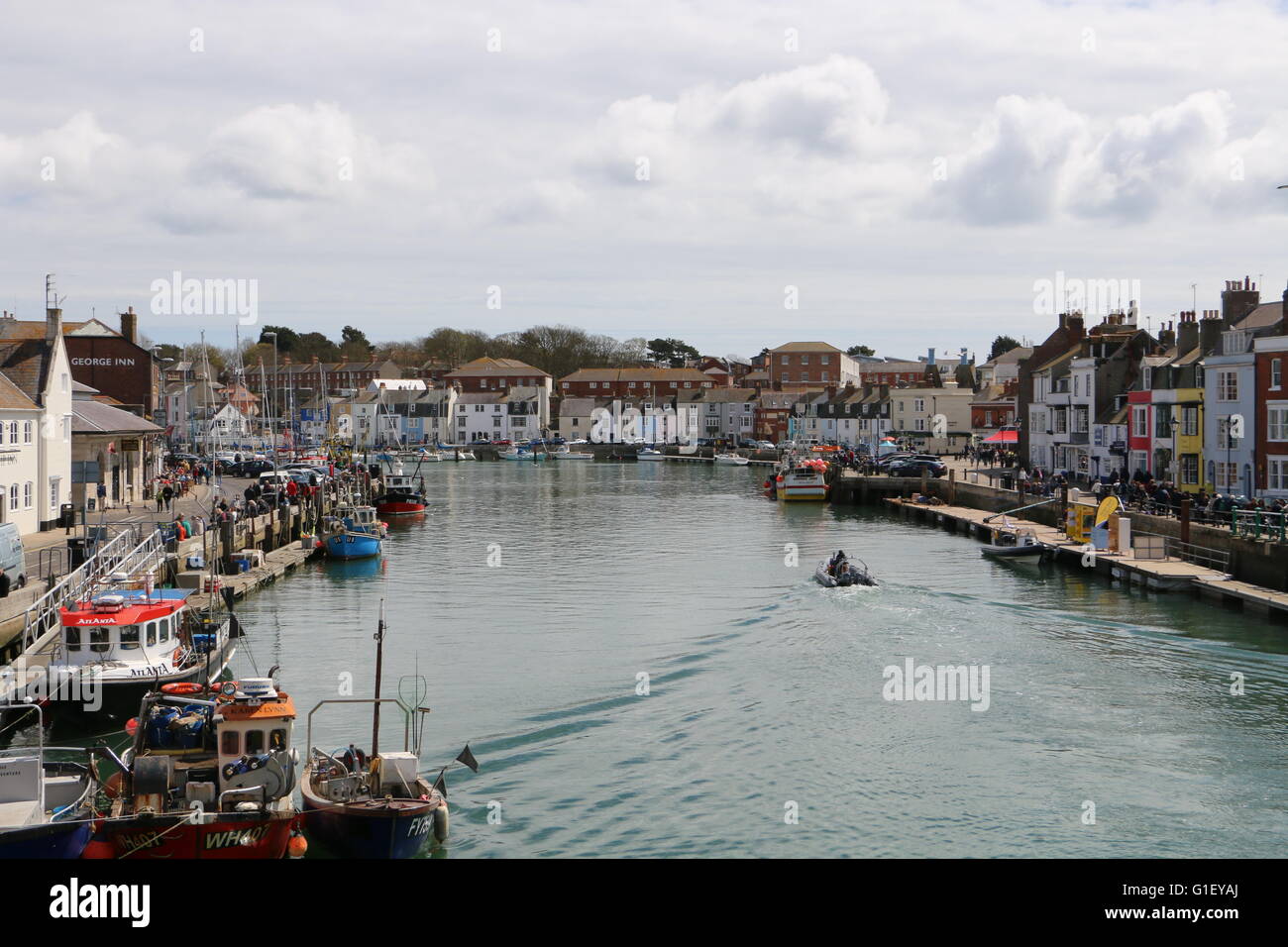 Weymouth harbour Stock Photo Alamy