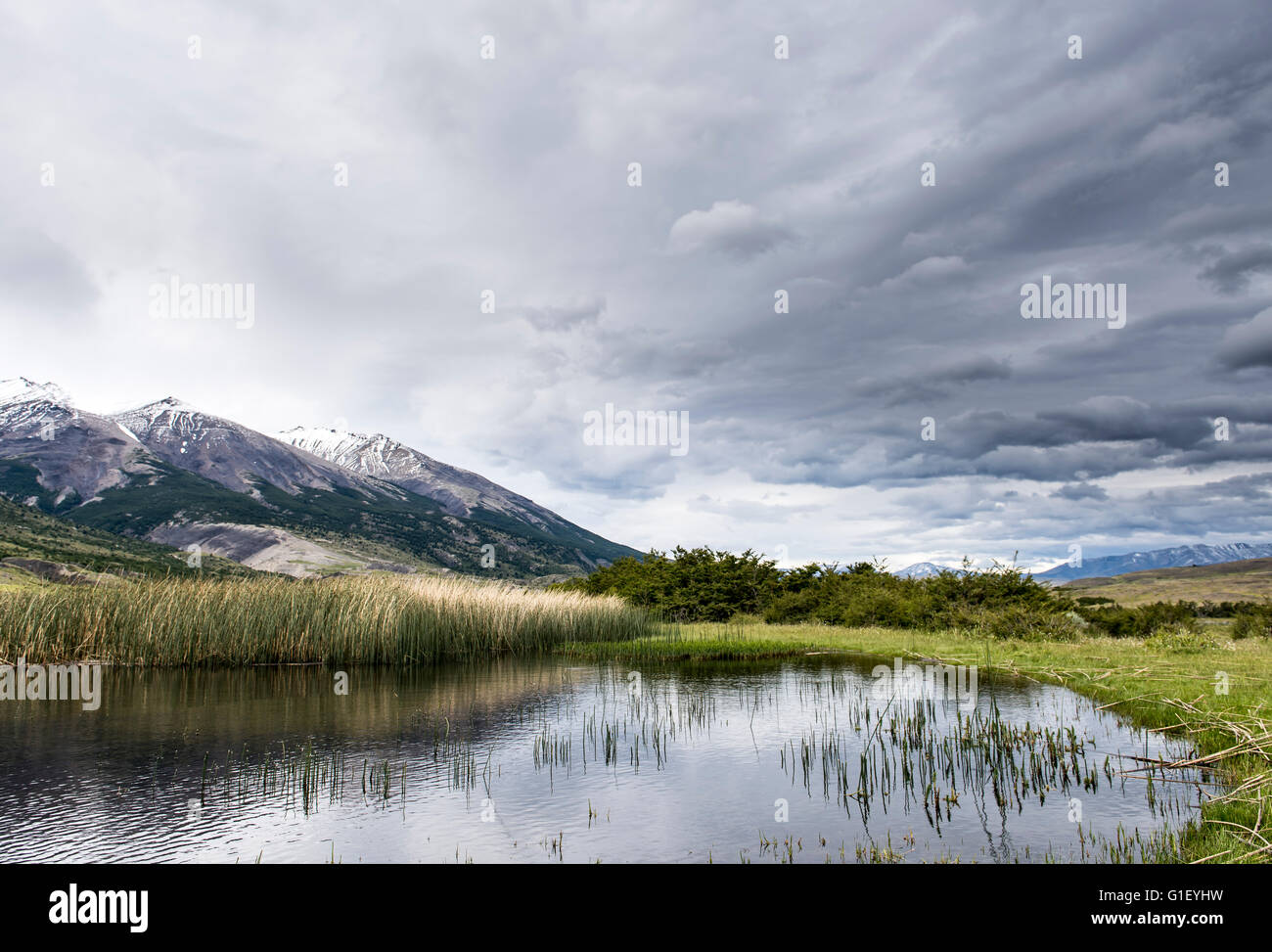 Torres del Paine National Park Chilean Patagonia Chile Stock Photo