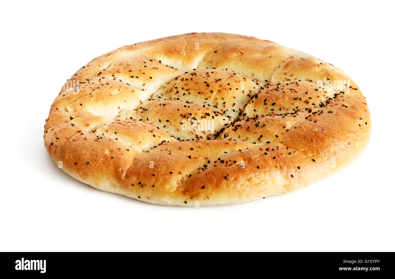 Ramadan pita (pide) Stock Photo