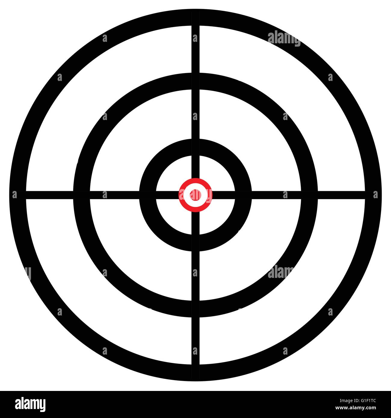 Cross hair, target mark, reticle. Graphics for hunting, accuracy